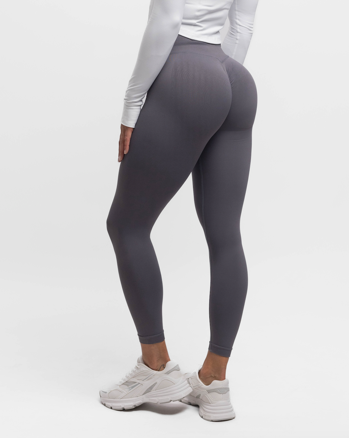 V-Seam Leggings - Storm Grey - Gym Exclusive