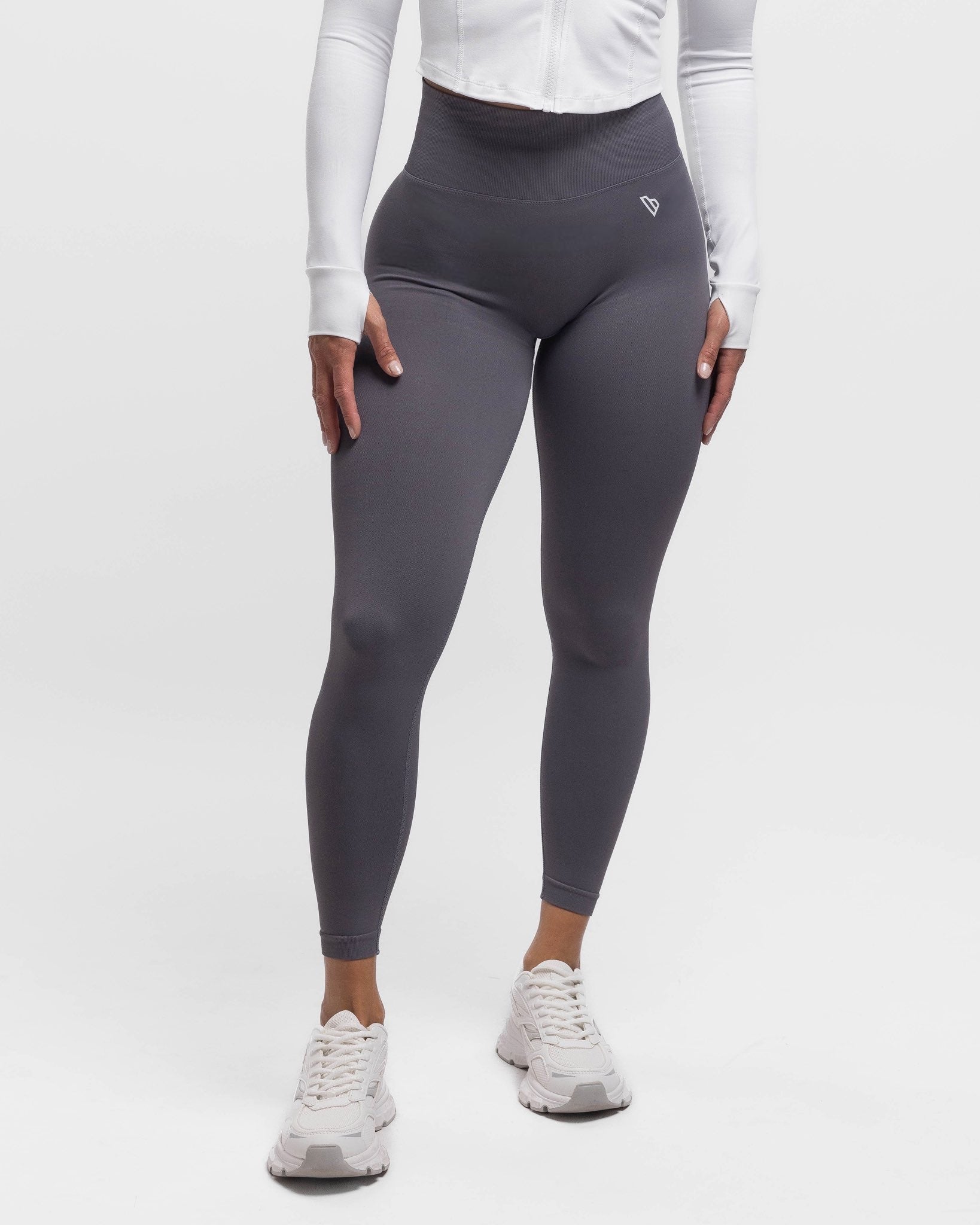 V-Seam Leggings - Storm Grey - Gym Exclusive